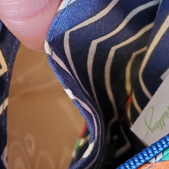 Vera Bradley Venetian Paisley ID holder, coin purse, key chain - Picture 4 of 9